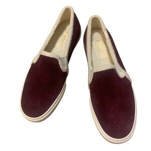 KEDS | dream foam purple white slip on shoes size 7